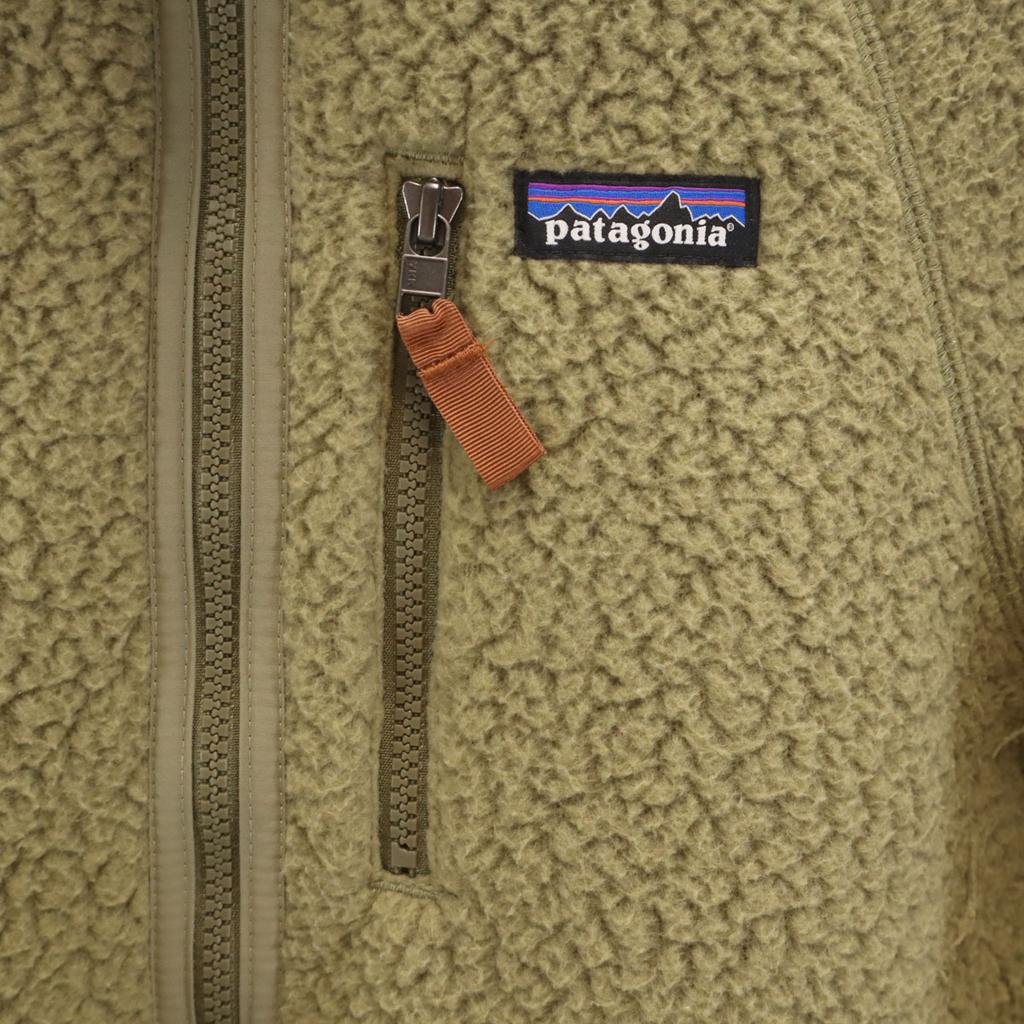 Patagonia 19AW Retro Pile dzseki S khaki gyapjúdzseki 22801FA19 Férfi használt