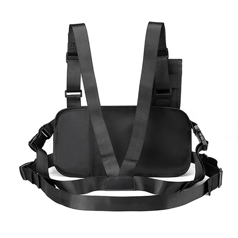 2025 New Multi-functional Chest Bag Tactical Function Multi-pocket Vest Bag Lightweight Waterproof Outdoor Sports Cycling Backpack