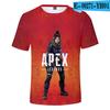 Kids T Shirt 3d Apex Legends Clothing Children Boys Girls Short Sleeve Tshirt Outerwear T -Shirt Children Clothe Tee 