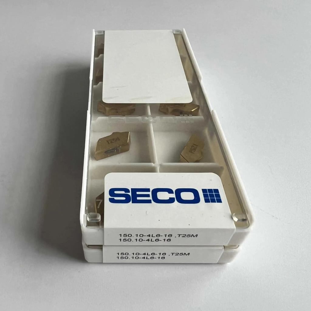 Seco / 150.10-4L6-16 T25M /Original Genuine CNC Alloy Blade 10 PCS