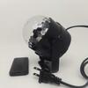 Mini LED Colorful Rotating Magic Crystal Ball Light with Sound Control for Home, KTV, Bar, and Strobe Effects
