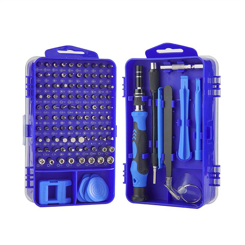 Computer Repair Kit,122 in 1 Magnetic Laptop Screwdriver Kit, Precision Screwdriver Set, Small Impact Screw Driver Set with Case