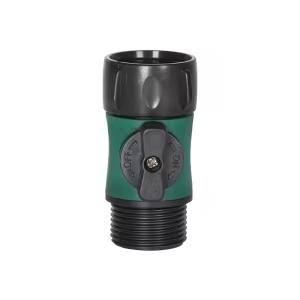 Plastic Valve with Quick Connector for Agriculture Garden Watering Prolong Hose Irrigation Pipe Fittings Hose Adapter Switch