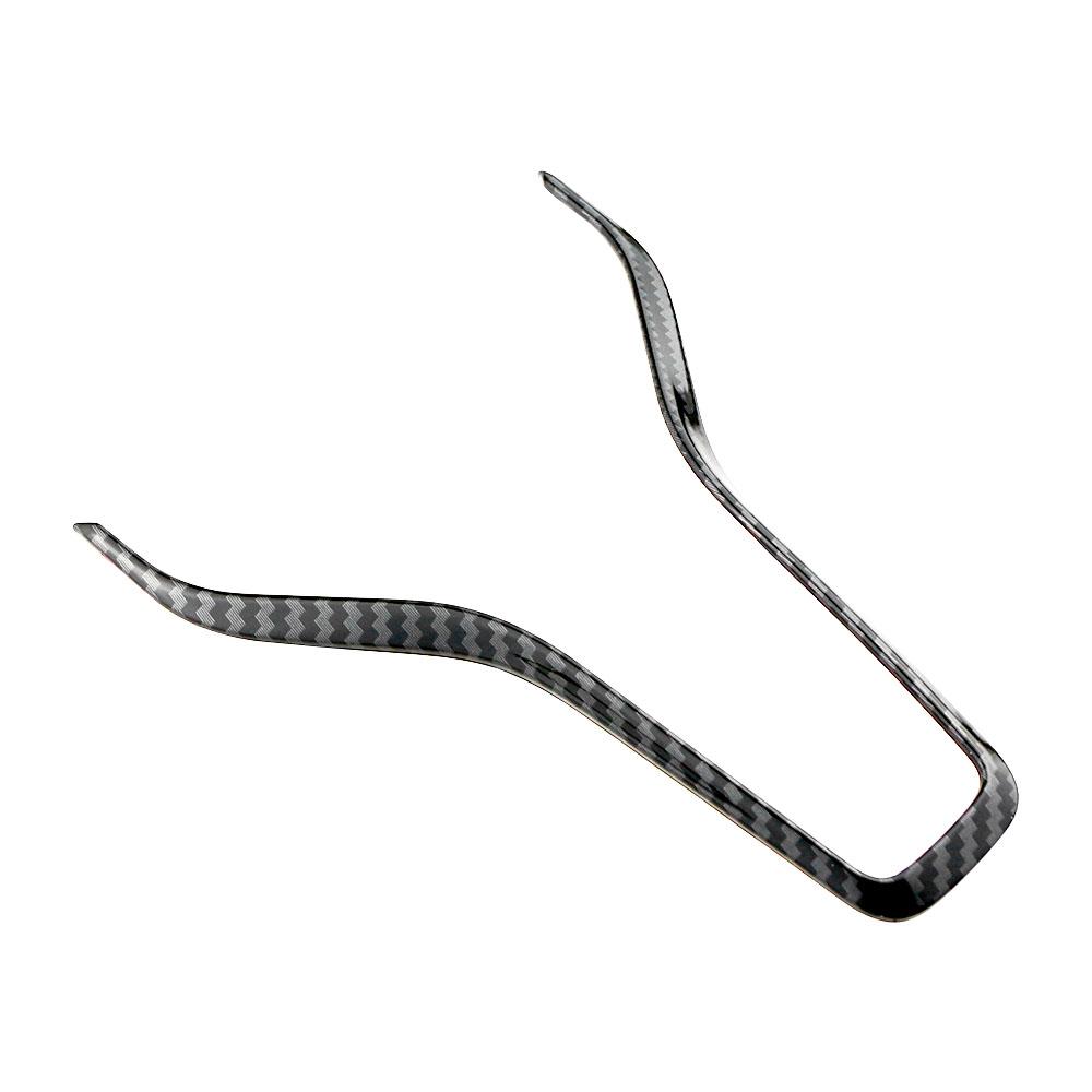 For BYD ATTO 3 Yuan Plus 2022 2023 2024 Gear Shift Lever Panel Center Console Cover Car Accessories Imitation Carbon Fiber