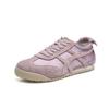 Augustine Purple Dexun Shoes Women's 2025 New Summer Mesh Platform Ballet Retro Forrest Gump Sports Shoes