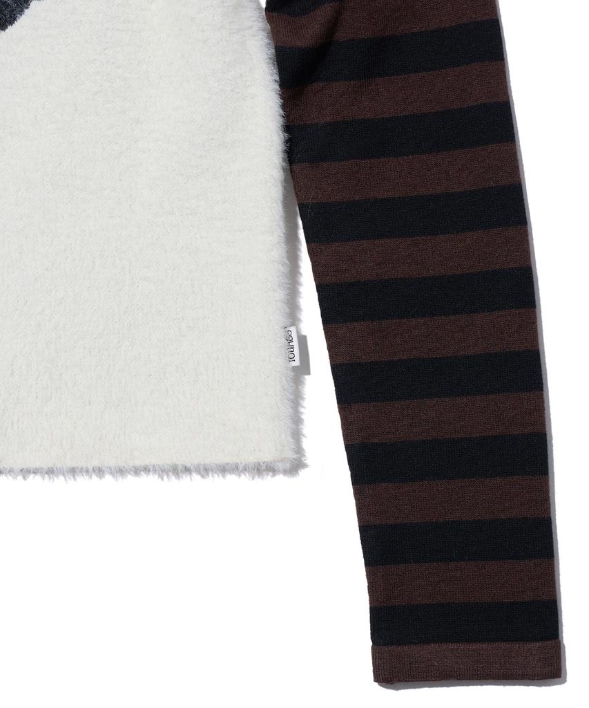 YOUHEE Youheetic Layered Knit Ivory