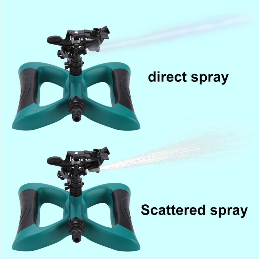 360 Degrees  Fully Circle Rotating Watering Sprinkler Irrigation System Nozzle  for Garden