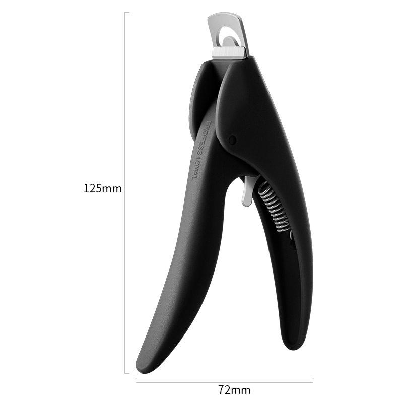 Multi-Functional U-Shaped Nail Clipper & Straight Scissors for Nail Art