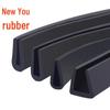 U-Shaped Rubber Anti-Collision Soundproof Sealing Strip for Glass
