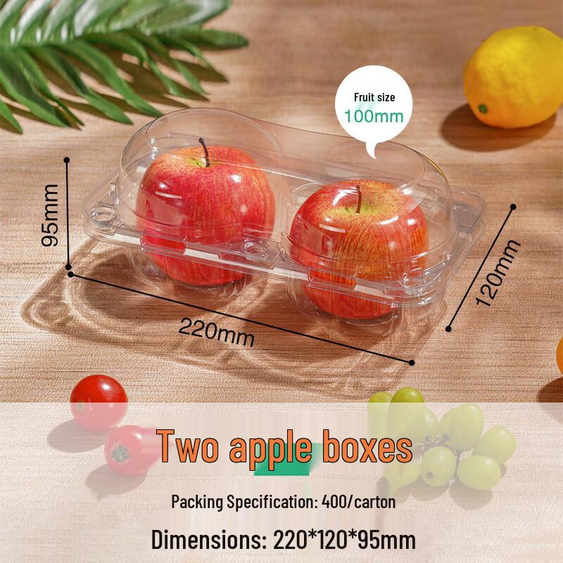Clear Rectangular Disposable Food Containers with Lids