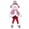 New Christmas Doll Decorations Christmas Knitted Long-legged Sitting Doll Old Man Snowman Elk Tabletop Ornament