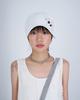 SIO Button Scarf Cap [White]