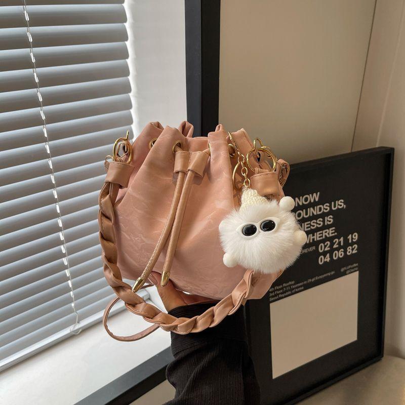 Bag Korean Versatile Bucket Bag Summer New Fashion Niche Shoulder Messenger Bag Women's Handbag