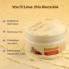 Naturali Ubtan Brightening Body Scrub 200g Pack of 1 | Exfoliates Removes Tan Boosts Skin Glow