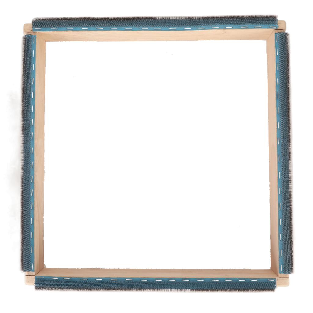 Rama do haftu, 4 boki, 15,7 cala szerokości, stabilna, wytrzymała, łatwa w montażu, do wieszania dywanów