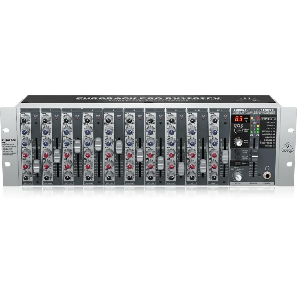Behringer Line-Mixer 12ch Effektor RX1202FX