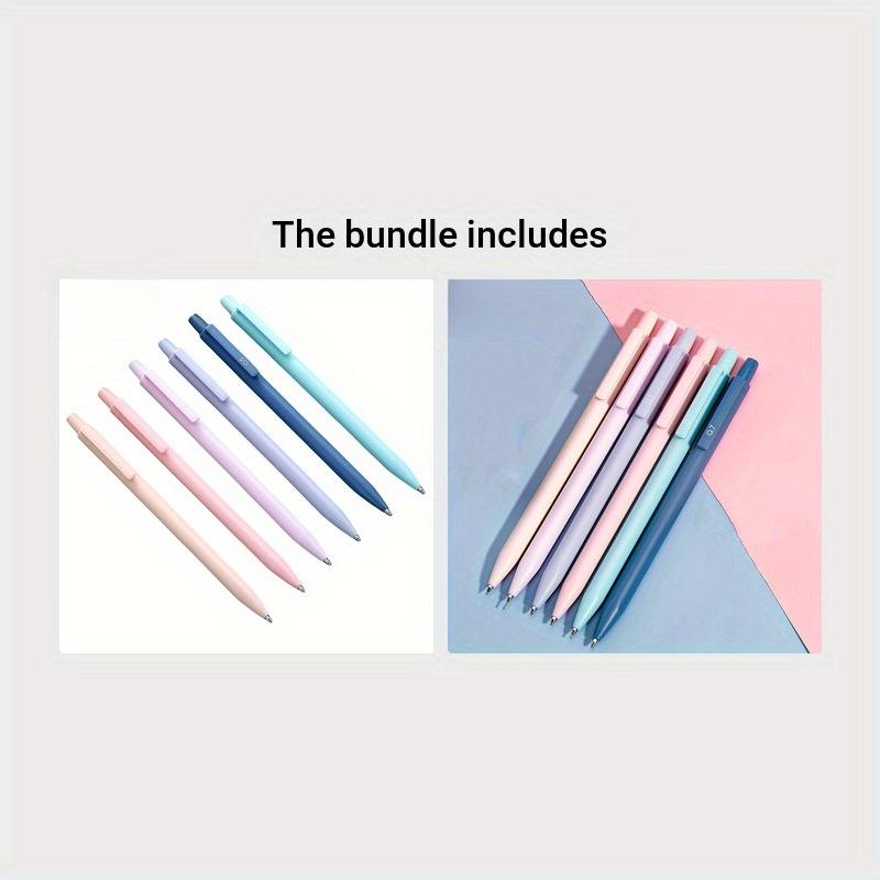 12/6pcs Pastel Mechanical Pencil Set, Cute Mechanical Pencils Aesthetic Pencil Set Retractable Pencil Colored Mechanical Pencils