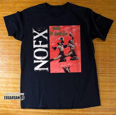 HEISS! Nofx Punk in Drublic Album 1994 Punk Rock Band Schwarzes T-Shirt Größe S-5XL Unisex T-Shirt