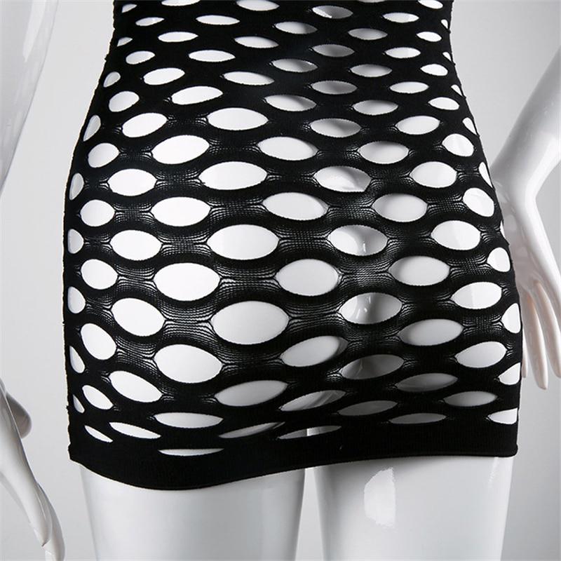 Erotisk Jumpsuit Full Sexy Undertøy Openwork Erotisk Undertøy Sex Kostyme Erotisk Sex Appeal Nettkjole Voksenprodukter