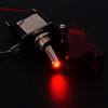 Twidec/3Pcs Rocker Toggle Switch 12V 20A Heavy Duty Racing Car Automotive Auto SPST ON/Off Toggle Switch Red LED Light Illuminated 3Pin with Red