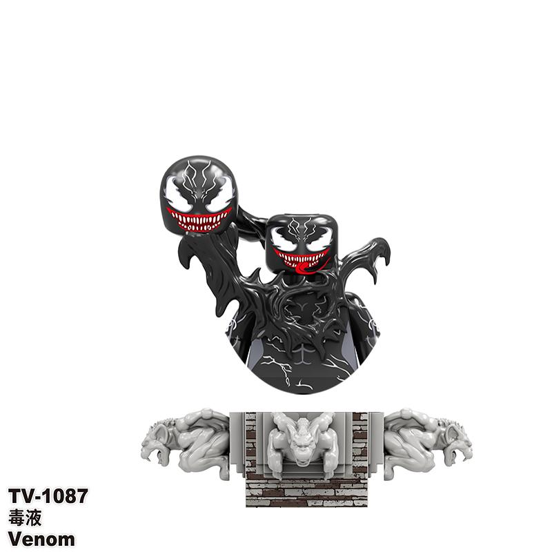 

Marvel Legends Карнаж Веном Блоки Кирпичики Анти-Веном Эдди Брок Для Игрушек Подарков Фигурки Экшн Строительные Блоки Для Детей