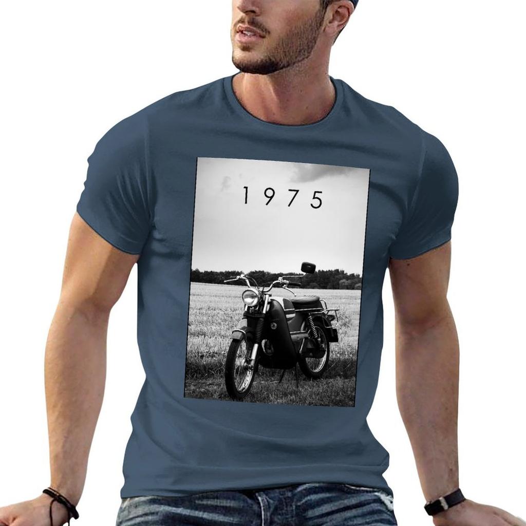Kreidler Florett 1975 Tričko tričko pro muže tričko pánské 100% bavlna luxusní značka Tričko