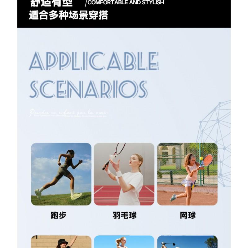 Womens Tennis Dress Set With Built-in Bra Pad Sleeveless Sport Skirt Badminton Yoga Activewear