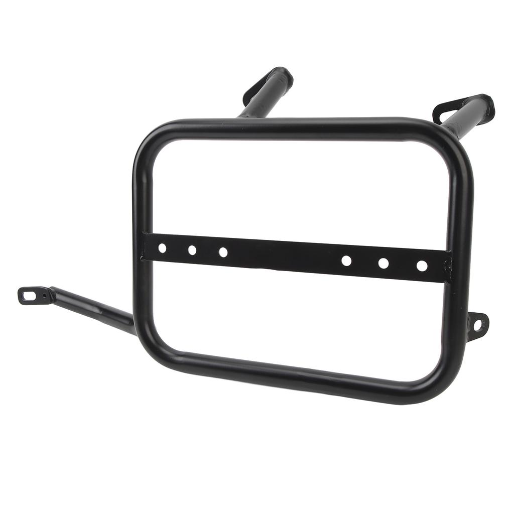 Motorcycle Saddlebag Support Rack Left Side Bag Mount Bracket Replacement for Suzuki DR650 1996 To 2023 Black