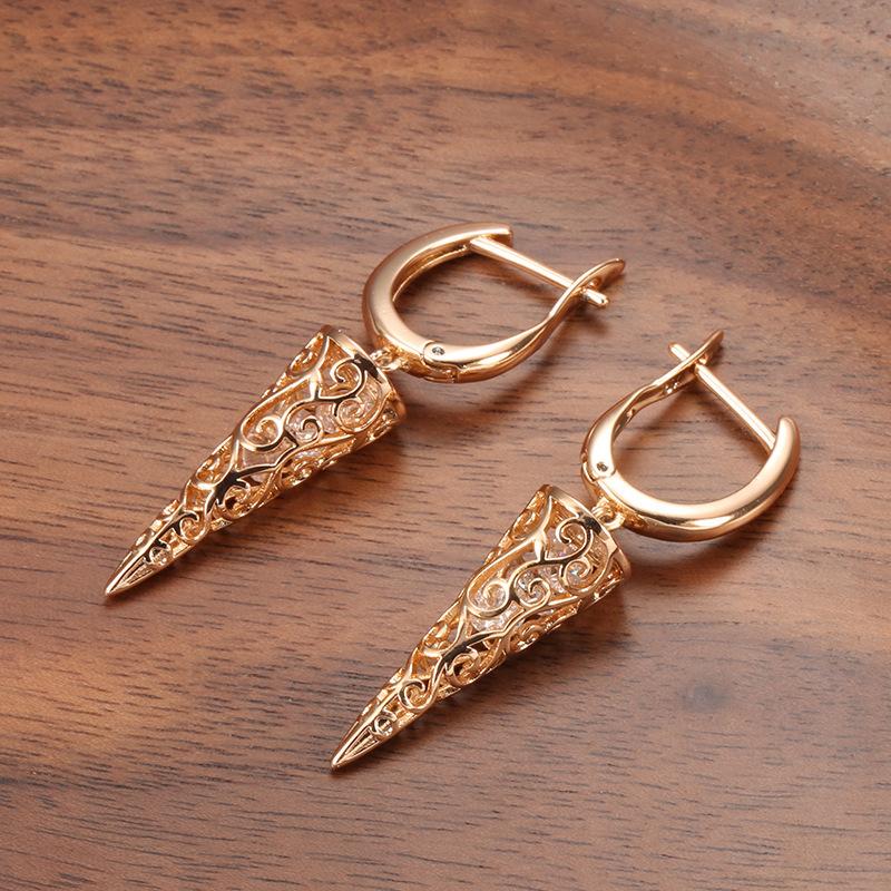 Koreanische Ohrringe im Retro-Stil, Nische, schlankmachend, personalisiert, modisch, vielseitige Damenohrringe