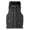 Fall and Winter New Women's Lightweight Sleeveless Undershirt Jacket Hooded Thickened Warm Sports Casual Loose Jacket