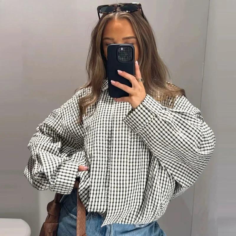 Bunda Dámská Bunda Jaro Podzim 2026 Zkrácená Oversized Dlouhý Rukáv Top Ležérní Zip Vrchní Oblečení Venkovní Kabáty
