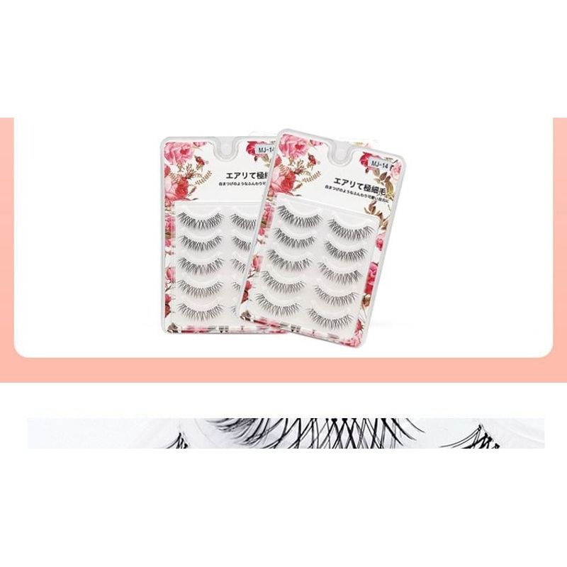 Lashie - Natürliche Mehrfachpackung künstliche Wimpern