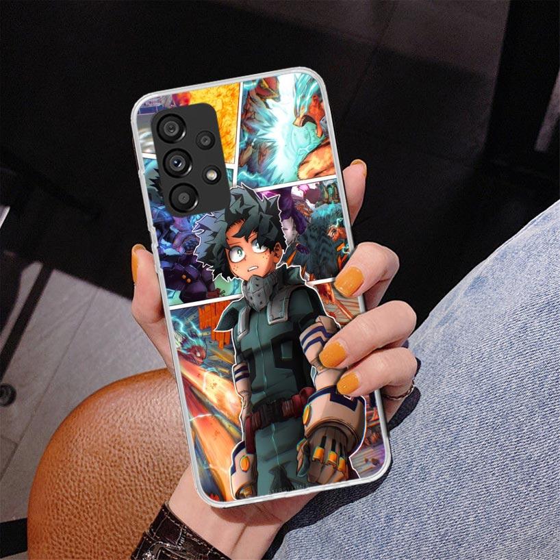 My Hero Izuku Deku Phone Case For Samsung Galaxy A17 A16 A15 A14 A13 A57 A56 A55 A54 A53 A37 A36 A35 A34 A33 A26 A25 A24 A23 Gal