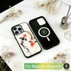 Painting Koi Carp Art Phone Case For iPhone17,16,15,14,13,12,11 Plus,Pro Magnetic with Magsafe Wireless Charging