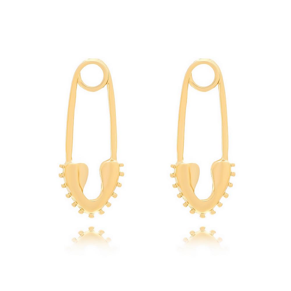 

DIGADAGU Alloy Paperclip Geometric Stud Earrings New Simple Trend Earrings Woman Party Zircon Accessories золотистий