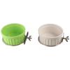 Removable Parrot Food Water Bowl Wall Mount Bird Food Dish  for Parrots Parakeet Cats