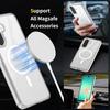For The New Samsung A17 Magnetic Phone Case Transparent S25Edge Acrylic Anti Drop IMagsafe Protective Case