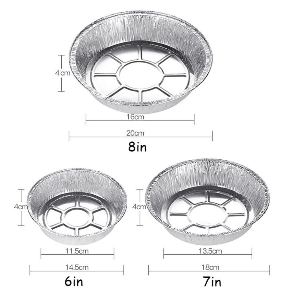Round Oil-Proof for Baking,BBQ,Cooking Foil Tray Air Fryer Accessories Steaming Basket Mat Bakeware