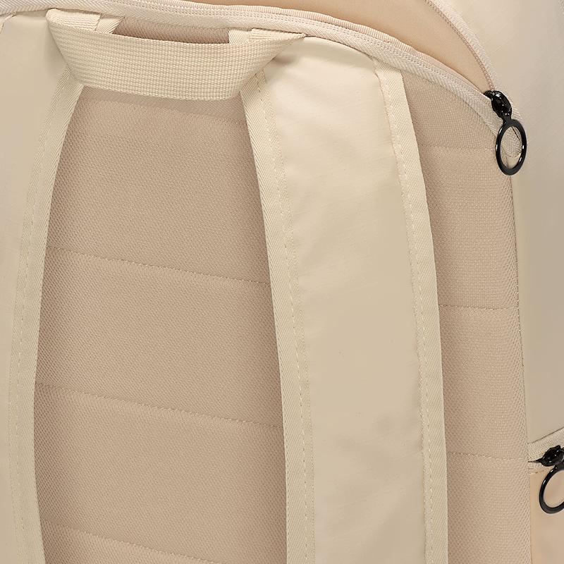 Nike Heritage Fabric Backpack Tubas Unisex Desert Khaki & Black Casual DN3592-253