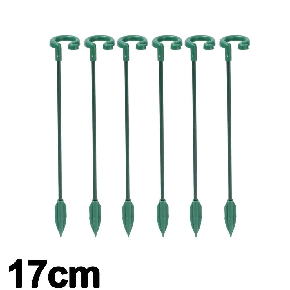 

10/1 шт. Пластиковые опоры для растений, палочки, подставка для цветов, многоразовая защита, фиксированные инструменты, садовые принадлежности, держатель для овощей, кронштейн 1PCS