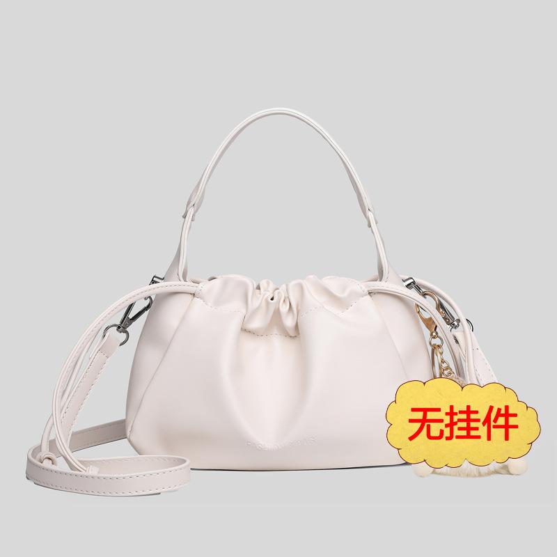 

Soft leather cloud bag pleated messenger bag women s bag high-end bag women s 2025 new handbag