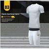 Men's Summer Fitness Set: Breathable Elastic T-shirt & High-Elastic Sports Shorts
