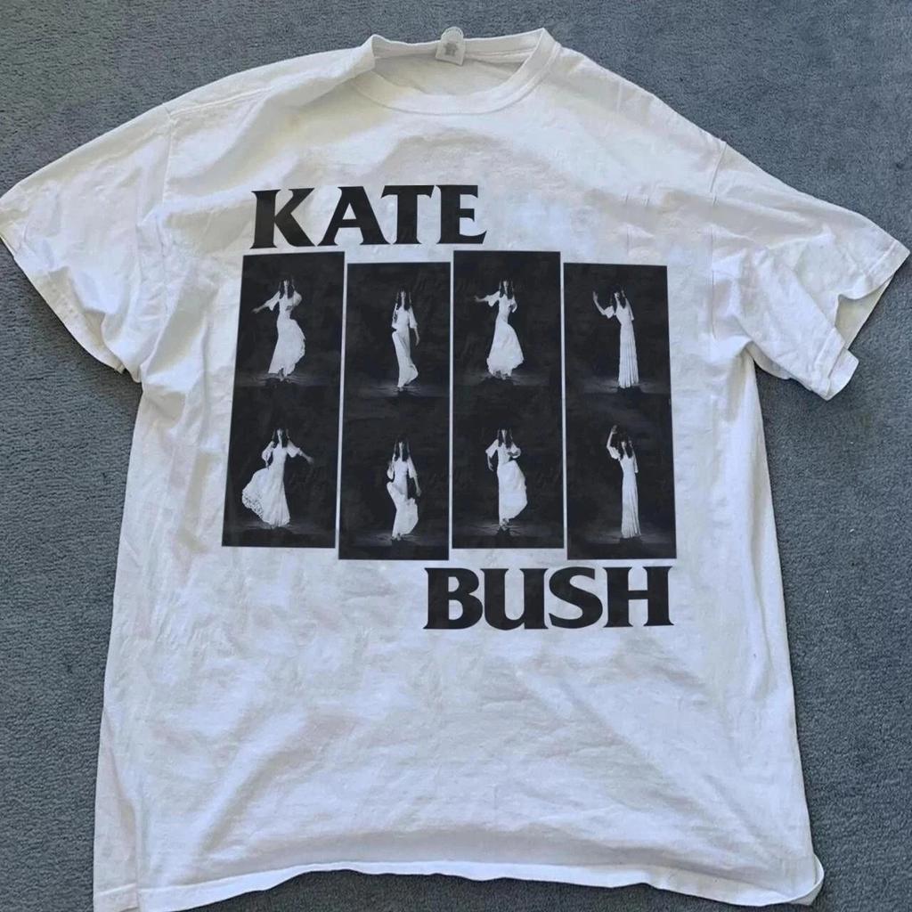 Kate Bush graphic Shirt White Unisex Heavy Cotton Men Women S-4XL Unisex T-Shirt