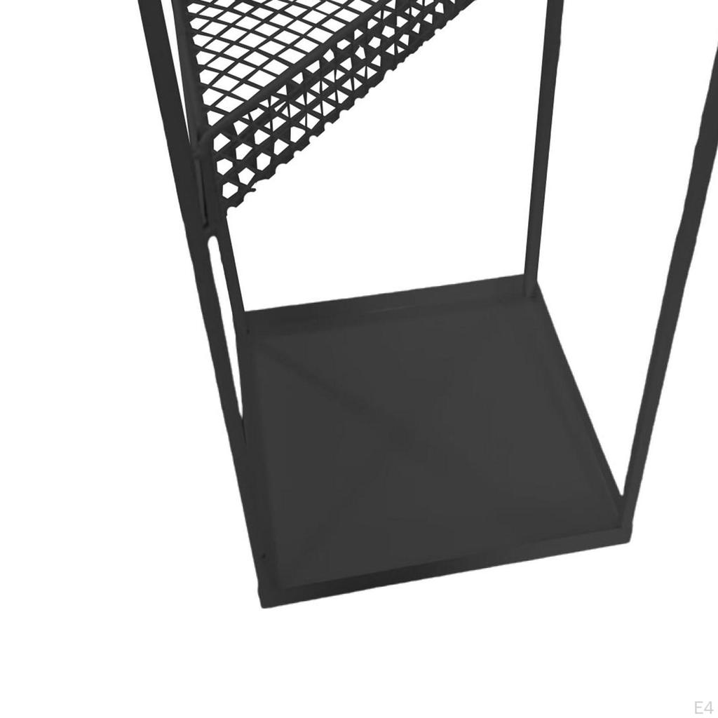 Portaombrelli Quadrato Moderno con Vaschetta Raccogligocce, Ideale per Porta, Ufficio, Portico, Corridoio e Ingresso.