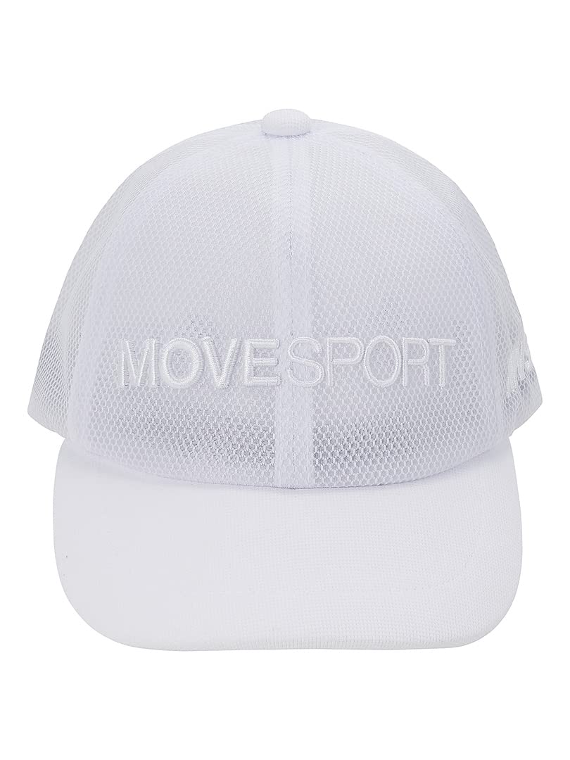 

Тепловой удар Свободный размер [Move Sports] Кепка, Descente, Шляпа, Сетка, Охлаждающая, Легкая, Светоотражающая, Профилактика, Мужская, Белая, белый