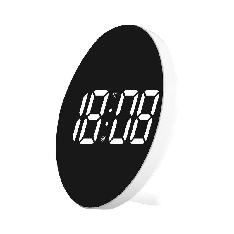 

9-inch Creative Hanging and Standing Dual-purpose LED Clock with Multiple Functions, Living Room Wall Clock, Remote Alarm Clock, Bedside Clock