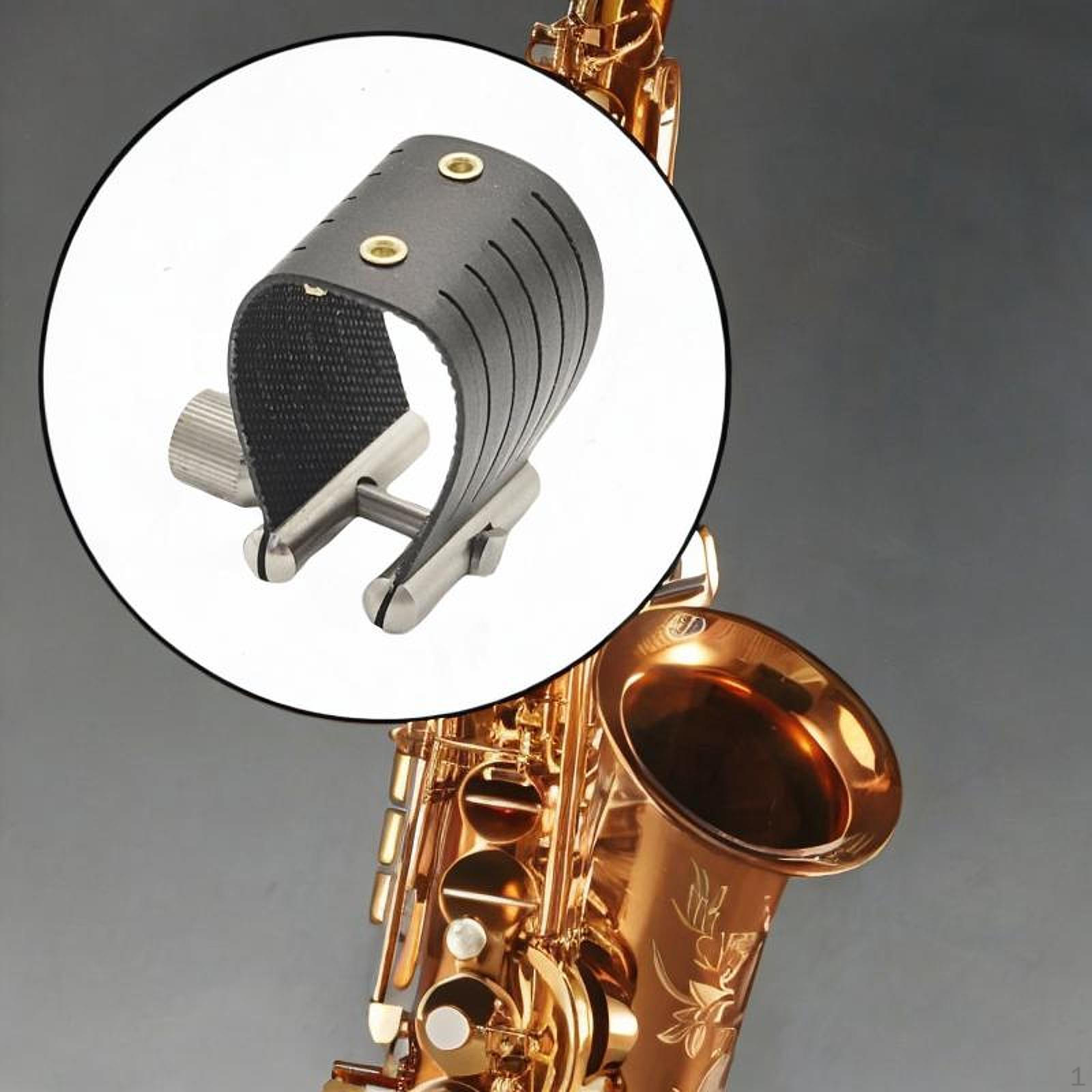 

Ligature for Saxophone, Portable Clip Mouthpiece Accessories Soprano Sax