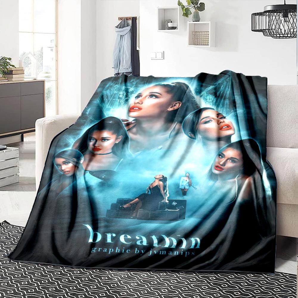 Ariana Grande Blanket, High quality Comfortable for All Seasons, Home Decor, Warmth and Comfort