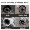 4/6 Point Faucet Angle Valve Broken Wire Extractor Tap Reverse Wire Water Pipe Broken Pipe Head Screw Extraction Removal Tools