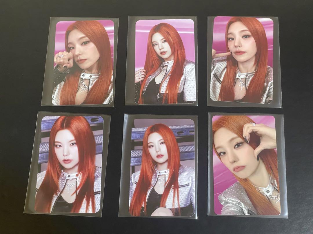 

[USED] ITZY Yeji Trading Card Waltz Seoul Concert 5 Types + Bonus